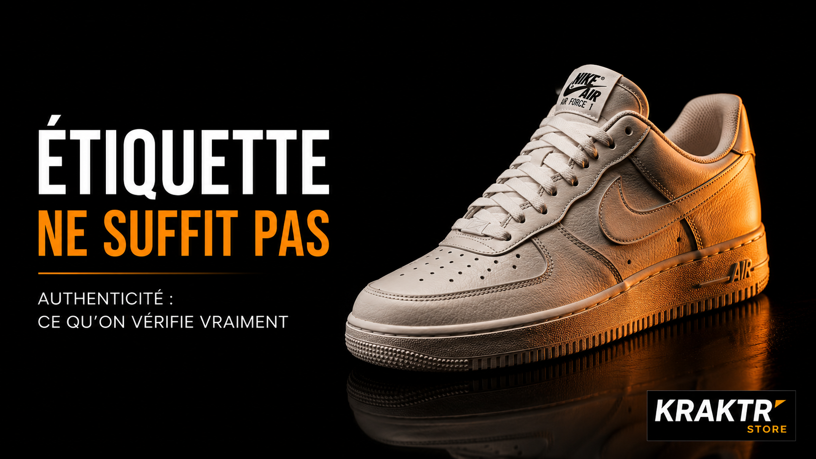 Pourquoi une étiquette de boîte ne suffit pas à garantir une sneaker authentique