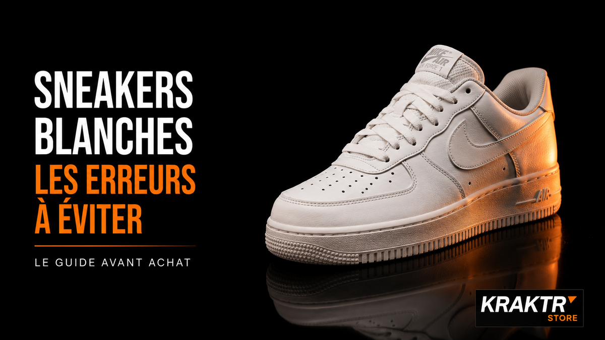 Acheter des sneakers blanches : les erreurs à éviter avant de choisir sa paire