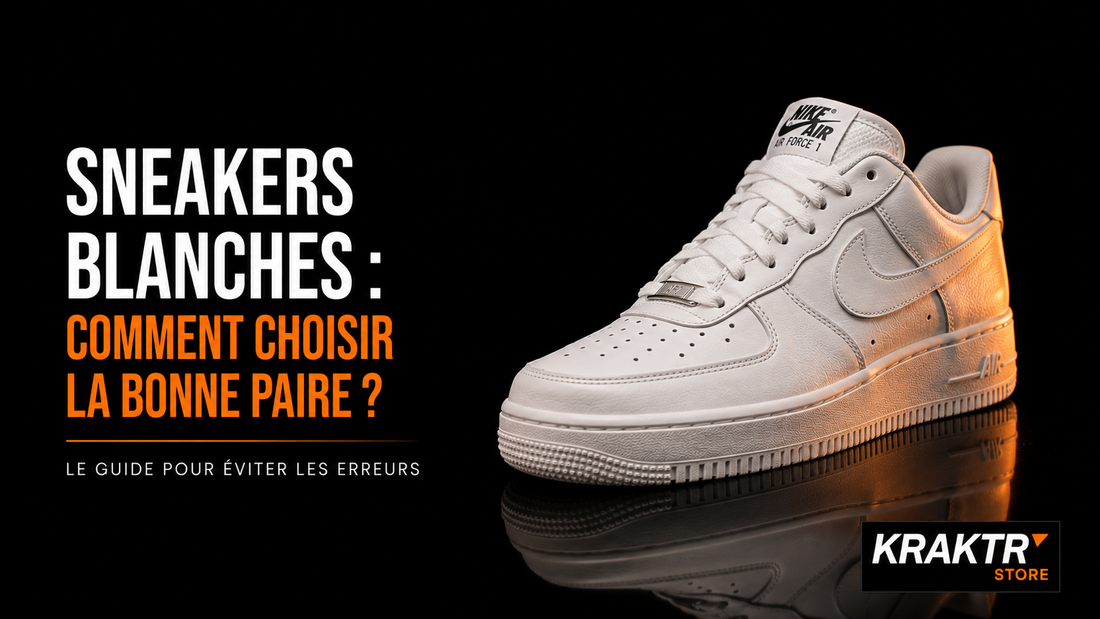 Sneakers blanches : comment choisir une paire facile à porter toute l’année ?