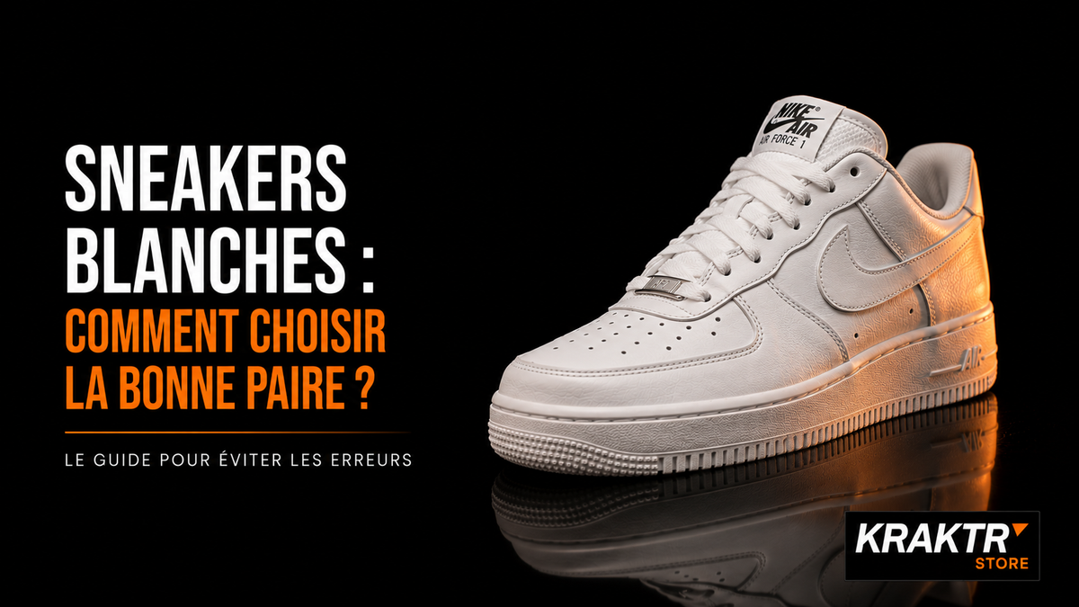 Sneakers blanches : comment choisir une paire facile à porter toute l’année ?