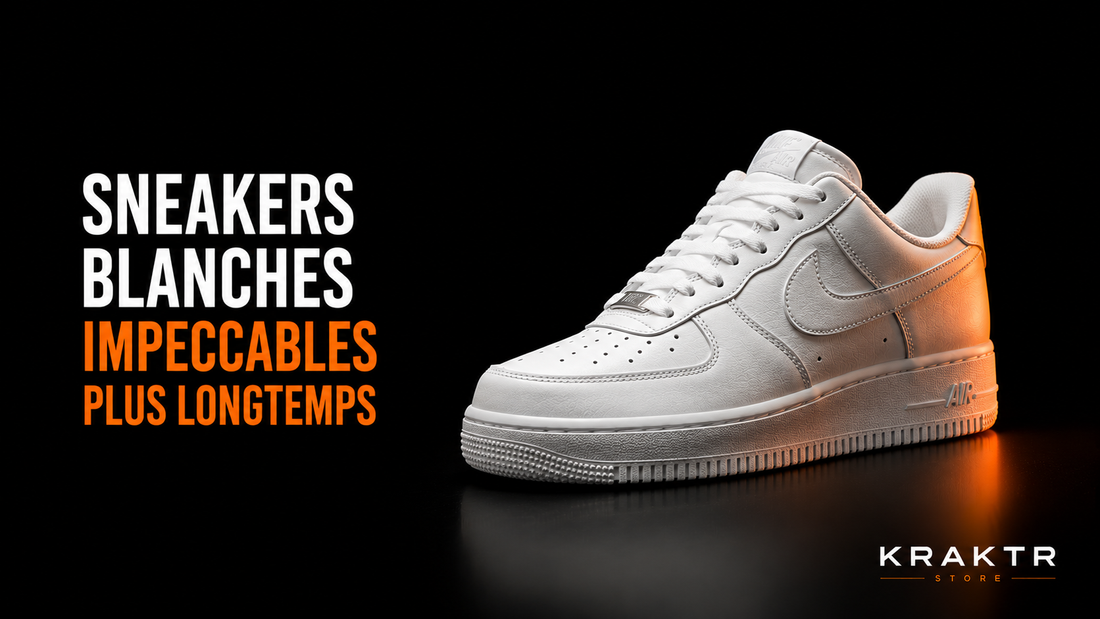 Sneakers blanches : comment les garder impeccables plus longtemps ?