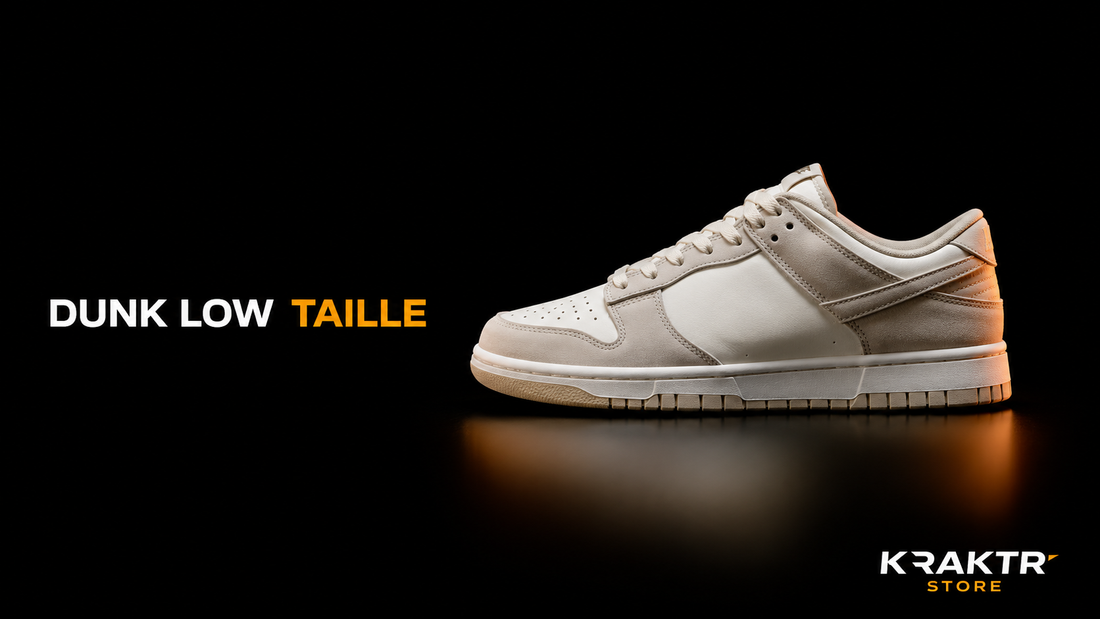 Nike Dunk Low guide des tailles - choisir la bonne pointure avant achat | KRAKTR STORE