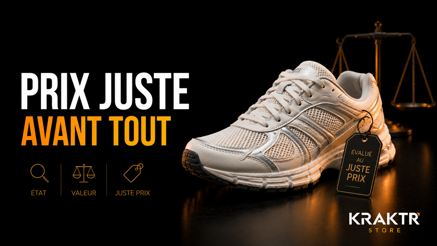 Comment KRAKTRSTORE détermine le prix d'une sneaker de seconde main | KRAKTR STORE