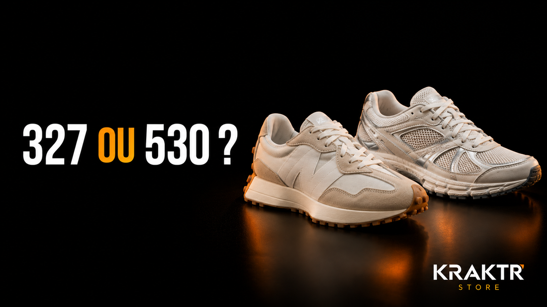 Comparatif New Balance 327 et New Balance 530 - confort, style et usage quotidien | KRAKTR STORE  Prompt image KRAKTR STORE
