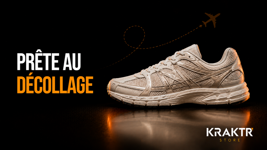 Sneaker confortable pour voyager en avion et marcher toute la journée | KRAKTR STORE