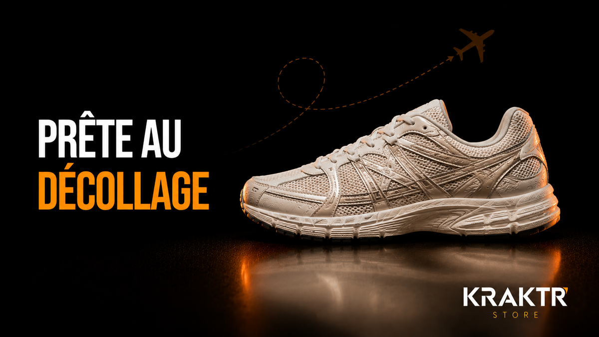 Sneaker confortable pour voyager en avion et marcher toute la journée | KRAKTR STORE