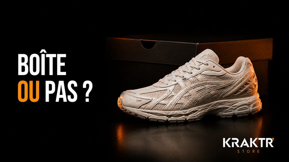 Boîte d'origine et sneaker de seconde main : critères de sélection KRAKTR STORE