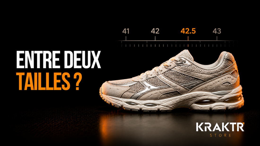 Comment choisir une sneaker quand on est entre deux tailles ?
