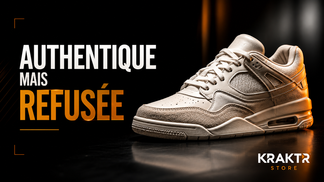 Sneaker authentique examinée selon les critères de sélection KRAKTR STORE