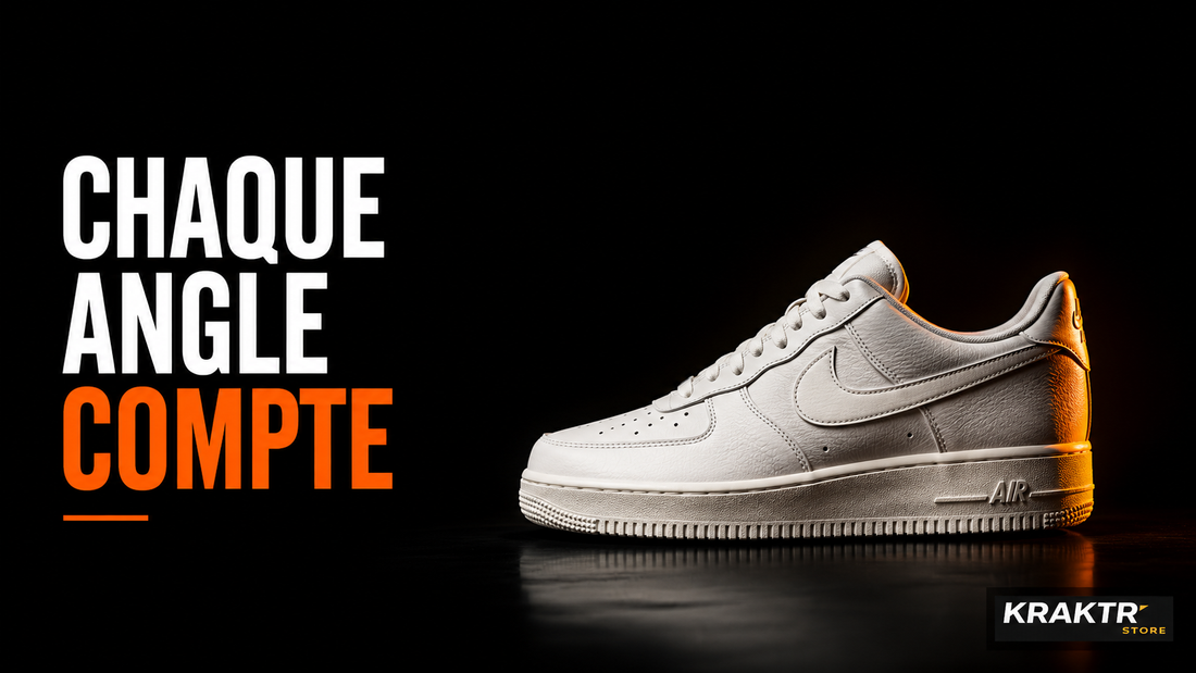 Pourquoi KRAKTR STORE photographie chaque paire sous plusieurs angles
