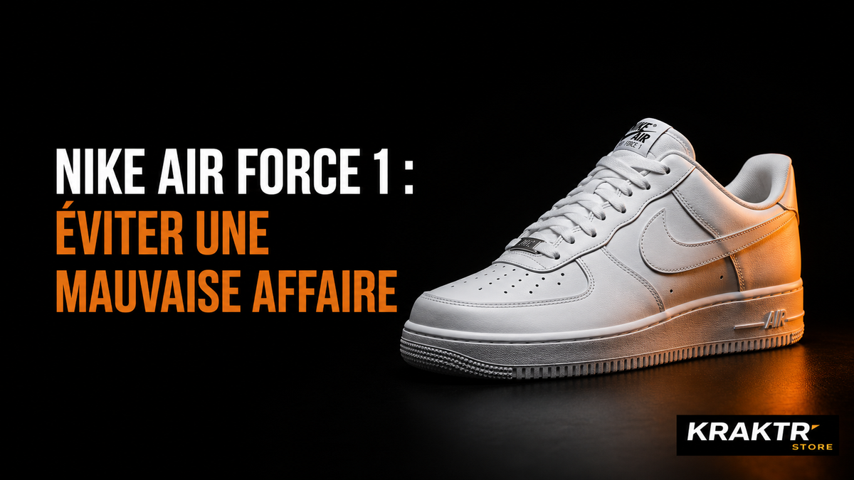 Nike Air Force 1 d’occasion ou neuve : comment éviter une mauvaise affaire ?
