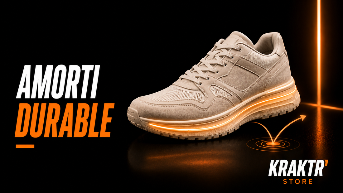 Sneaker premium mettant en avant un amorti durable et un confort longue durée – KRAKTR STORE