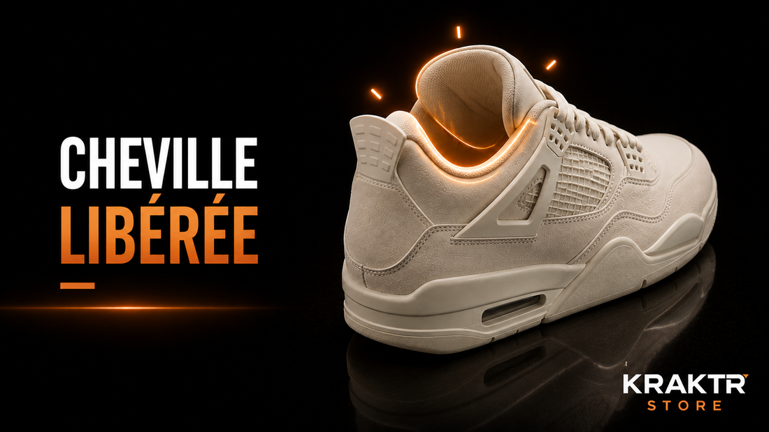 Sneaker premium avec col confortable autour de la cheville et maintien équilibré | KRAKTR STORE