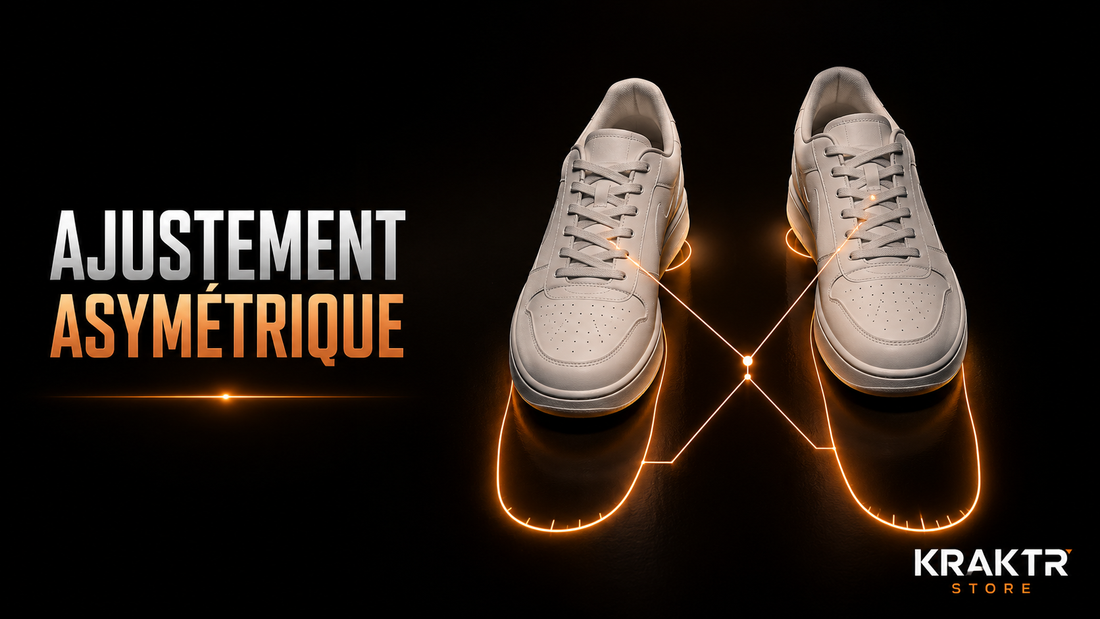 Choisir ses sneakers lorsque les deux pieds ont des tailles légèrement différentes - KRAKTR STORE