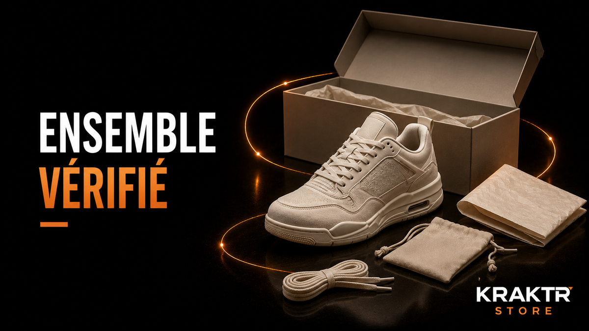 Sneaker premium avec boîte et accessoires vérifiés avant mise en vente | KRAKTR STORE