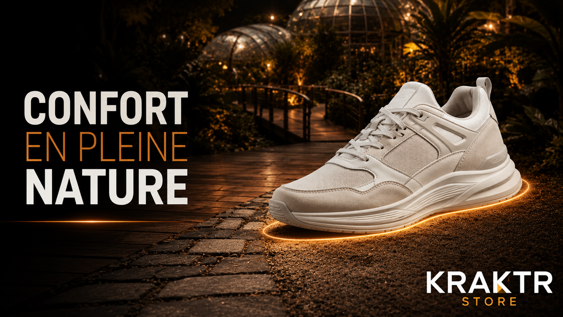 Sneaker premium adaptée à une journée dans un jardin botanique – KRAKTR STORE