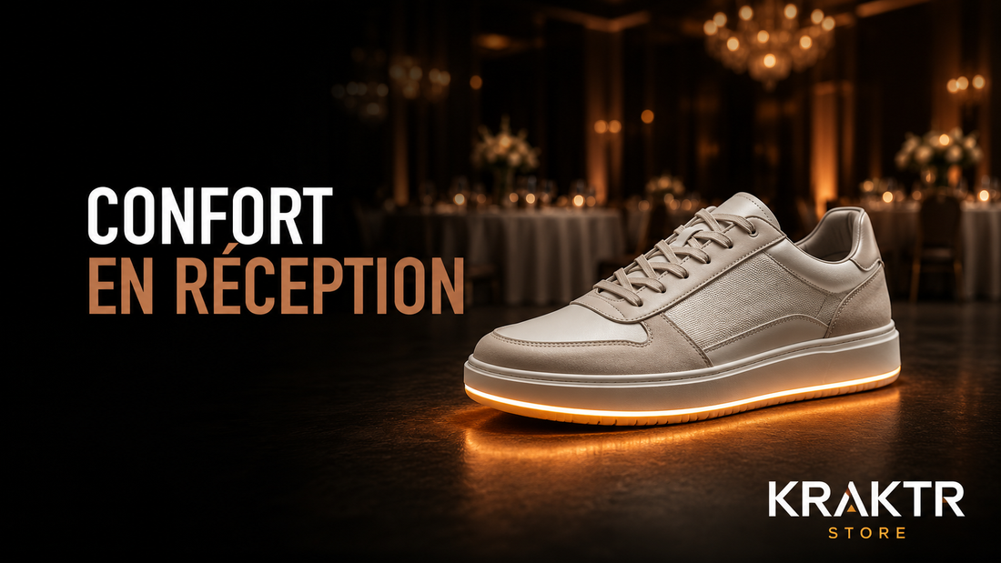 Sneaker premium confortable pour rester debout lors d'un événement familial - KRAKTR STORE