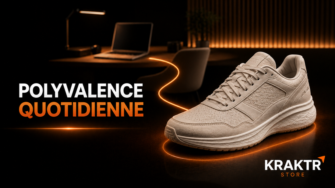 Sneaker premium confortable pour le télétravail et les déplacements quotidiens – KRAKTR STORE