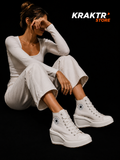 Converse Chuck 70 De Luxe Wedge Hi Femme Blanche Taille 37.5 | KRAKTR STORE