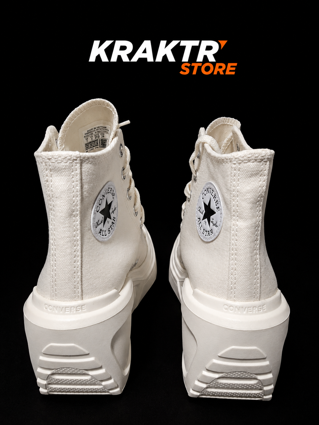Converse Chuck 70 De Luxe Wedge Hi Femme Blanche Taille 37.5 | KRAKTR STORE