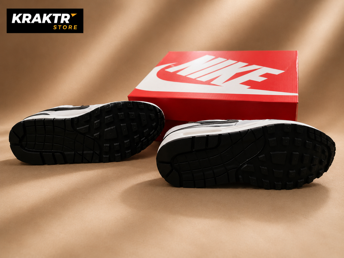 Nike Air Max 1 Essential White Black 38.5 | KRAKTR STORE