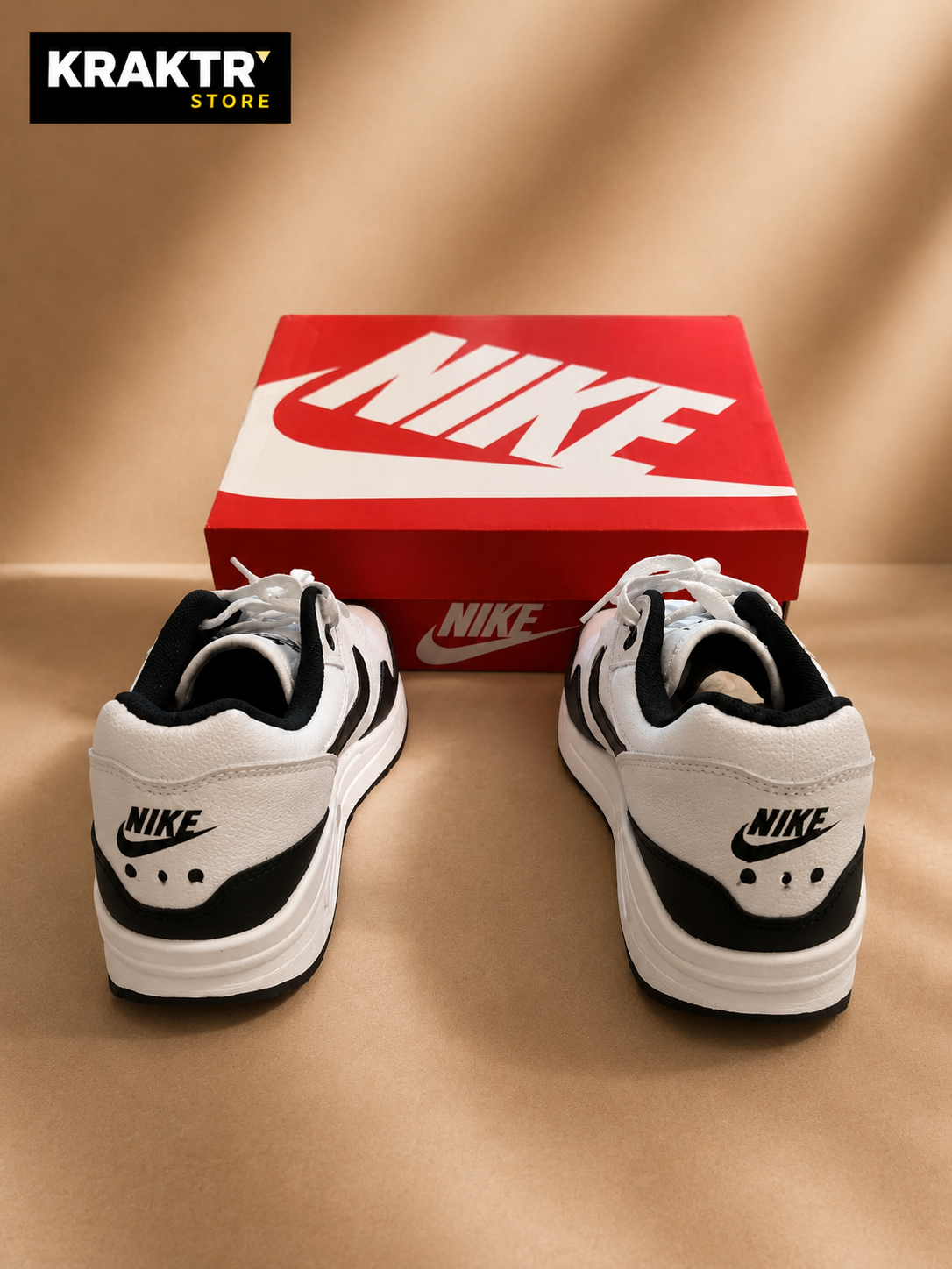 Nike Air Max 1 Essential White Black 38.5 | KRAKTR STORE