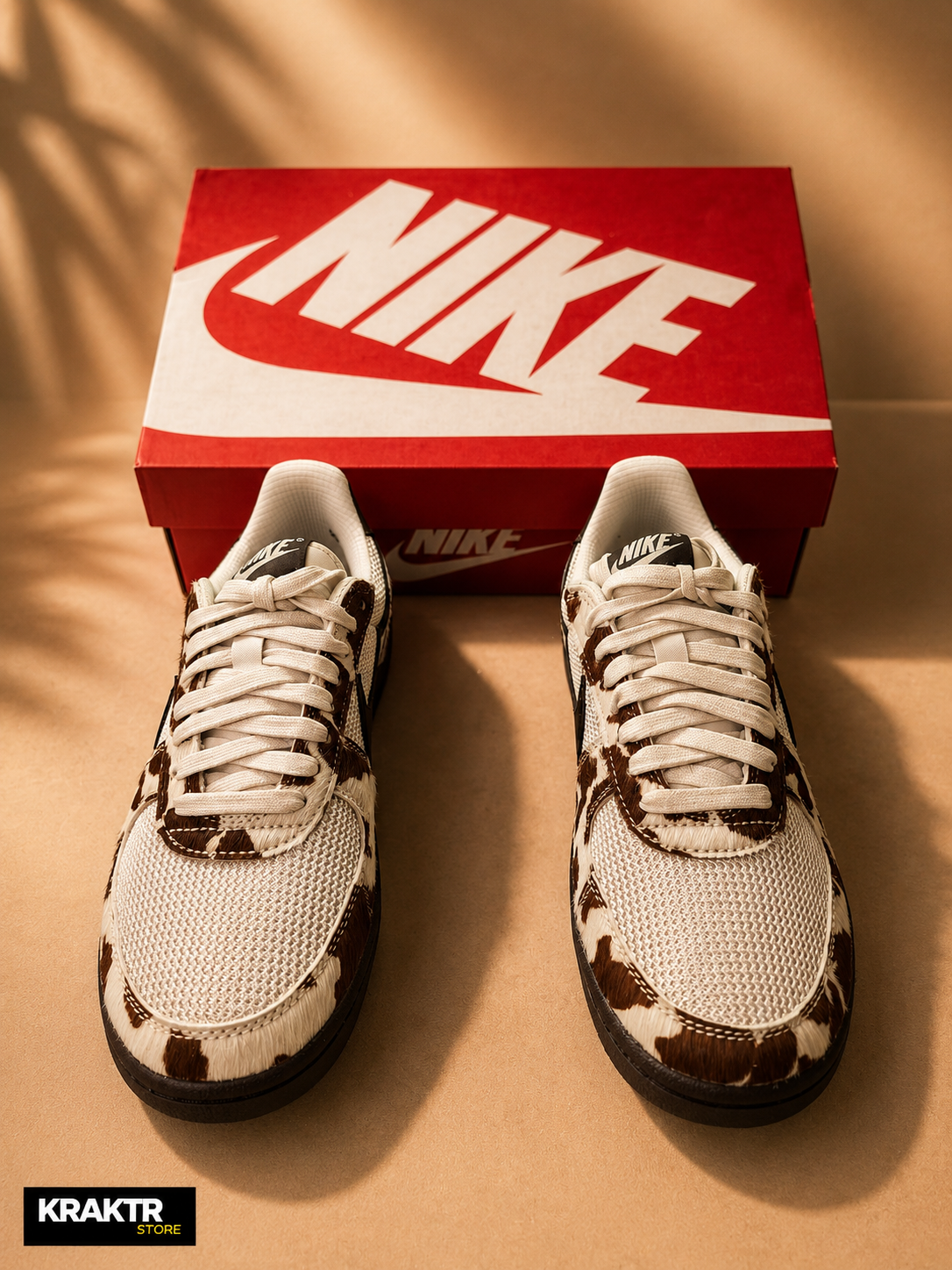 Nike Field General Cow Print Femme Beige Marron 38,5 – KRAKTR STORE