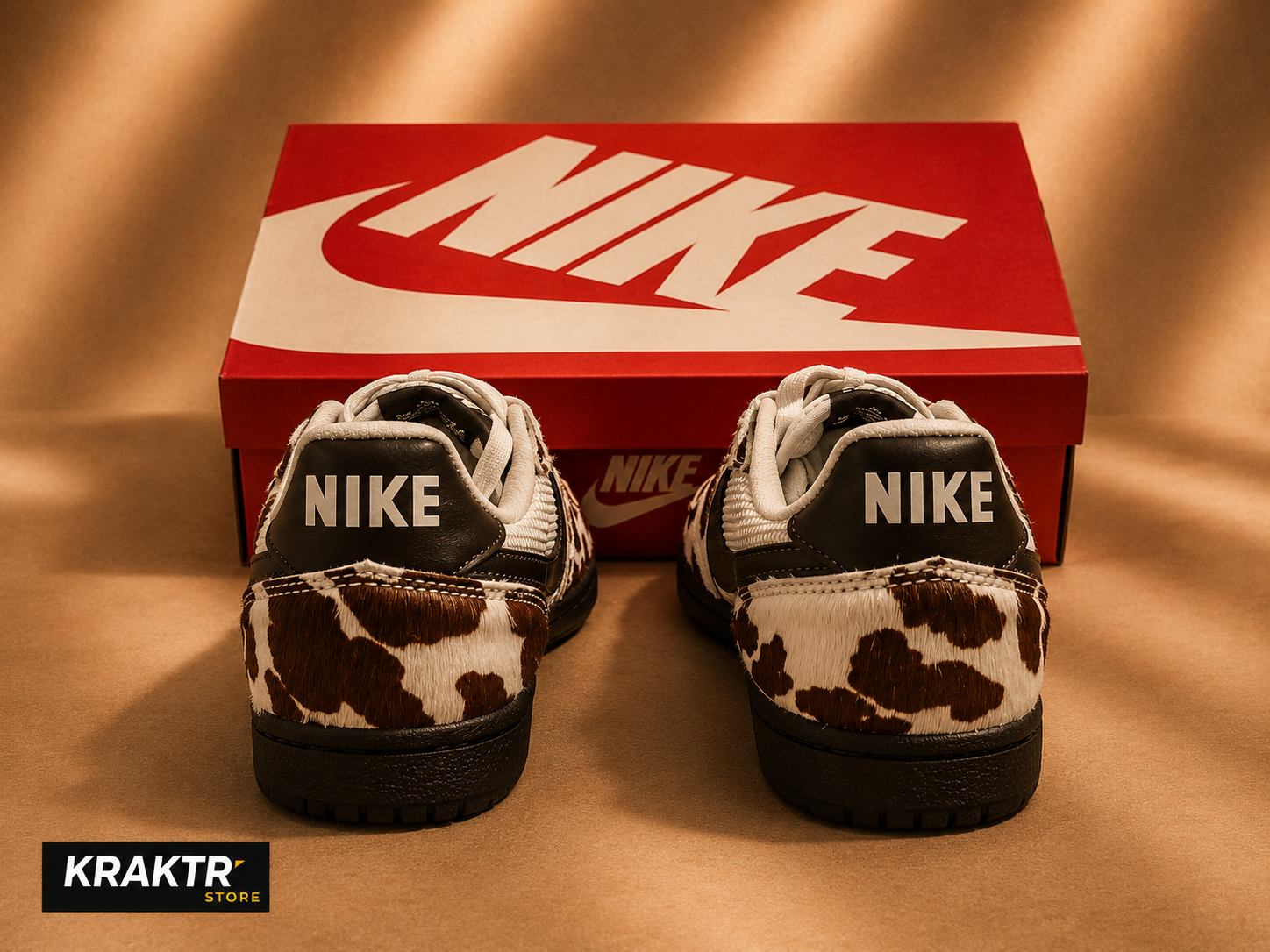 Nike Field General Cow Print Femme Beige Marron 38,5 – KRAKTR STORE