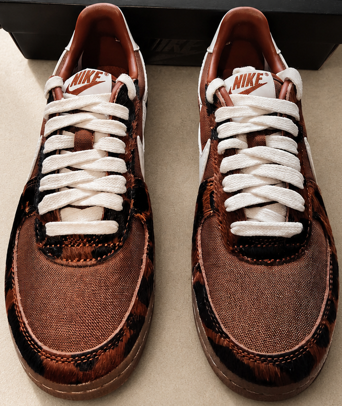 Nike Field General Cinnamon Leopard Femme vue avant