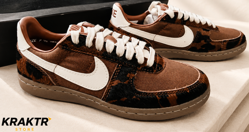 Nike Field General Cinnamon Leopard Femme vue latérale intérieure