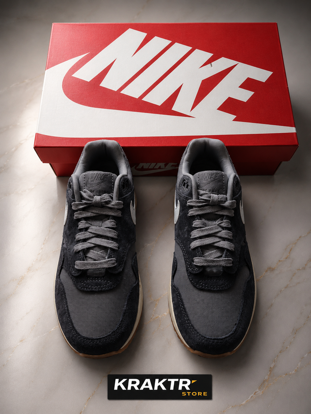 Nike Air Max 1 PRM Soft Grey Neutral Grey Femme – Taille 36