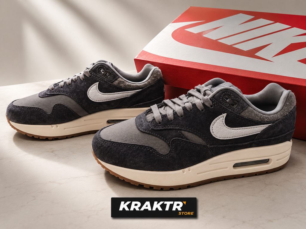 Nike Air Max 1 PRM Soft Grey Neutral Grey Femme – Taille 36
