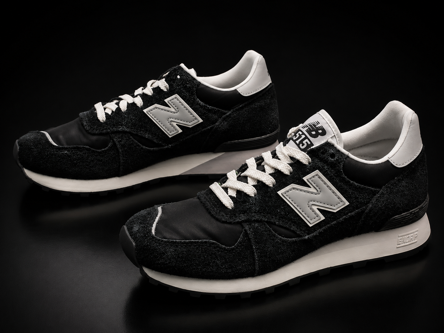 New Balance 475 U475HD noir blanc vue latérale droite