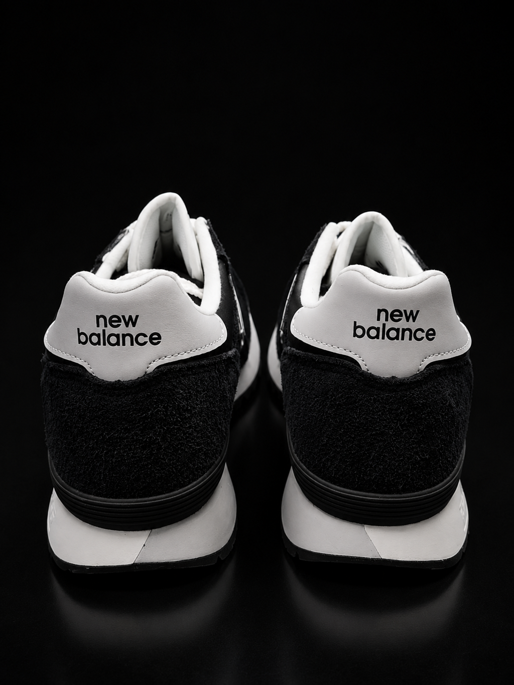 New Balance 475 U475HD noir blanc vue arrière