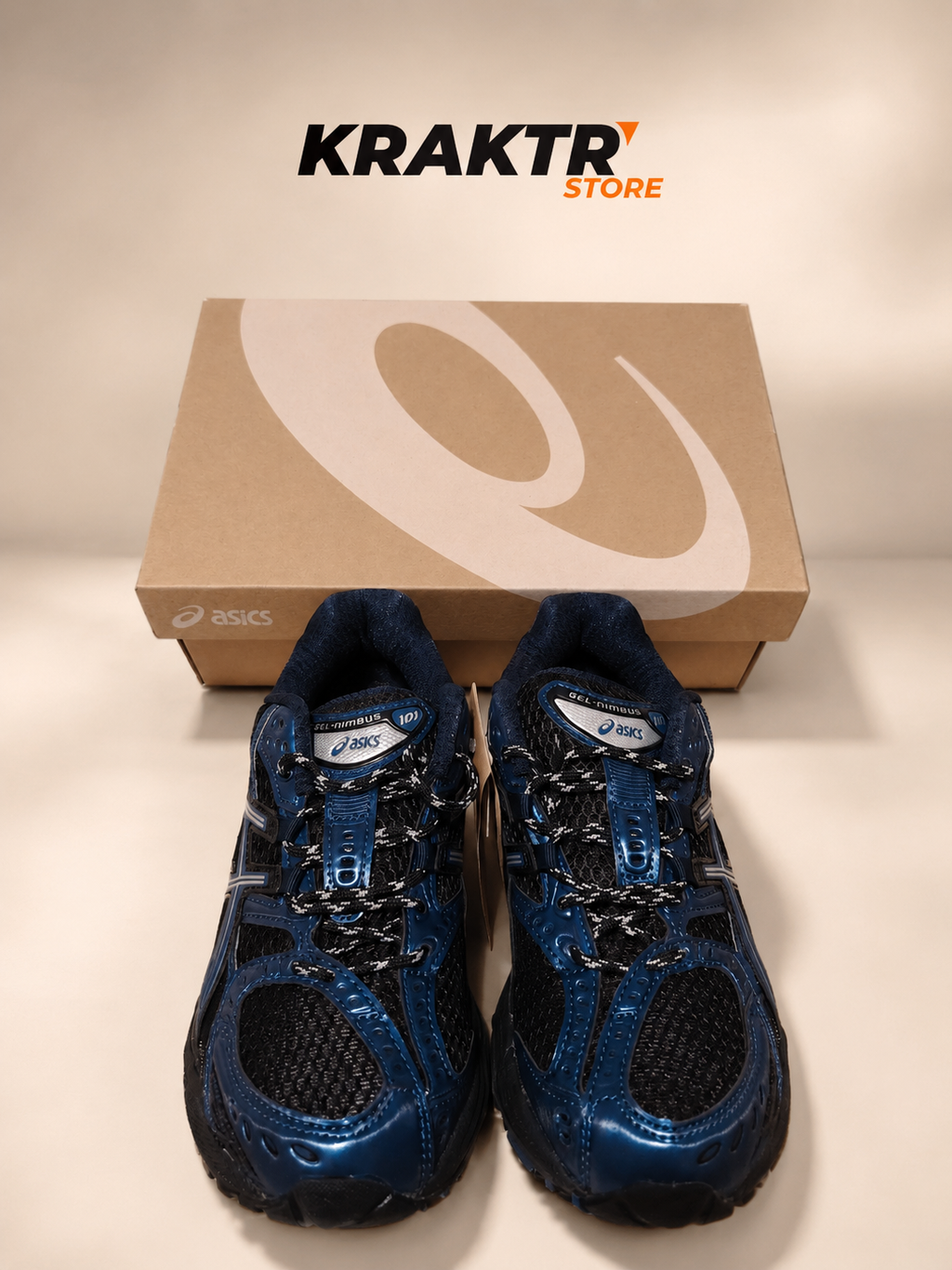 ASICS GEL-NIMBUS 10.1 Black Grand Shark Taille 36 | KRAKTR STORE