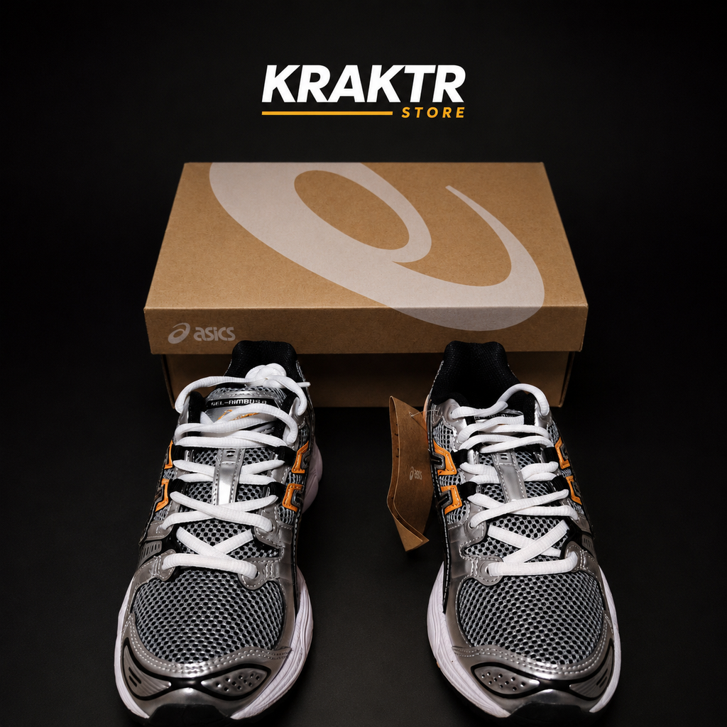 ASICS GEL-NIMBUS 9 Sheet Rock Orange Lily Taille 36 | KRAKTR STORE