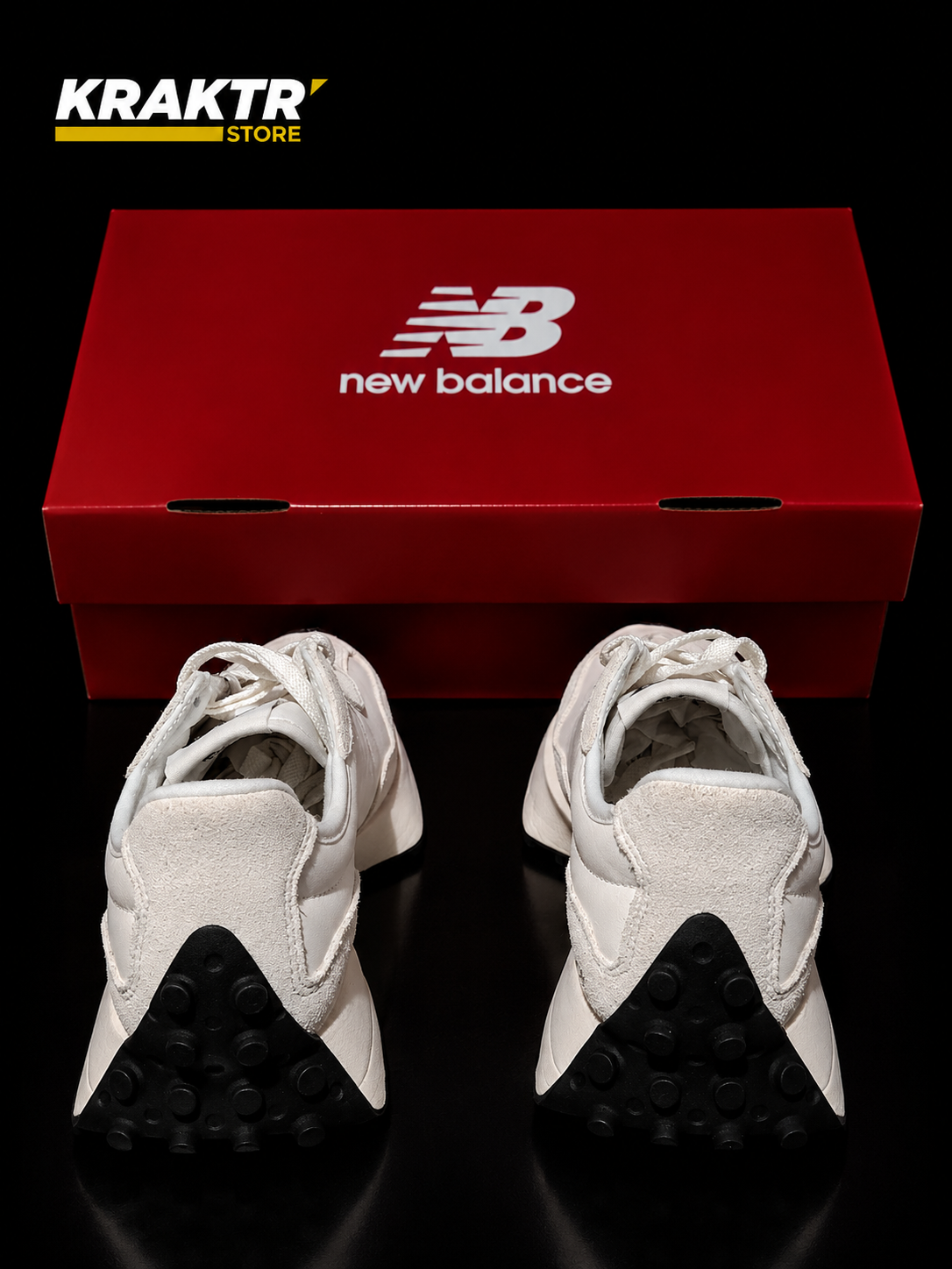 New Balance 327 White Black Taille 36 | KRAKTR STORE