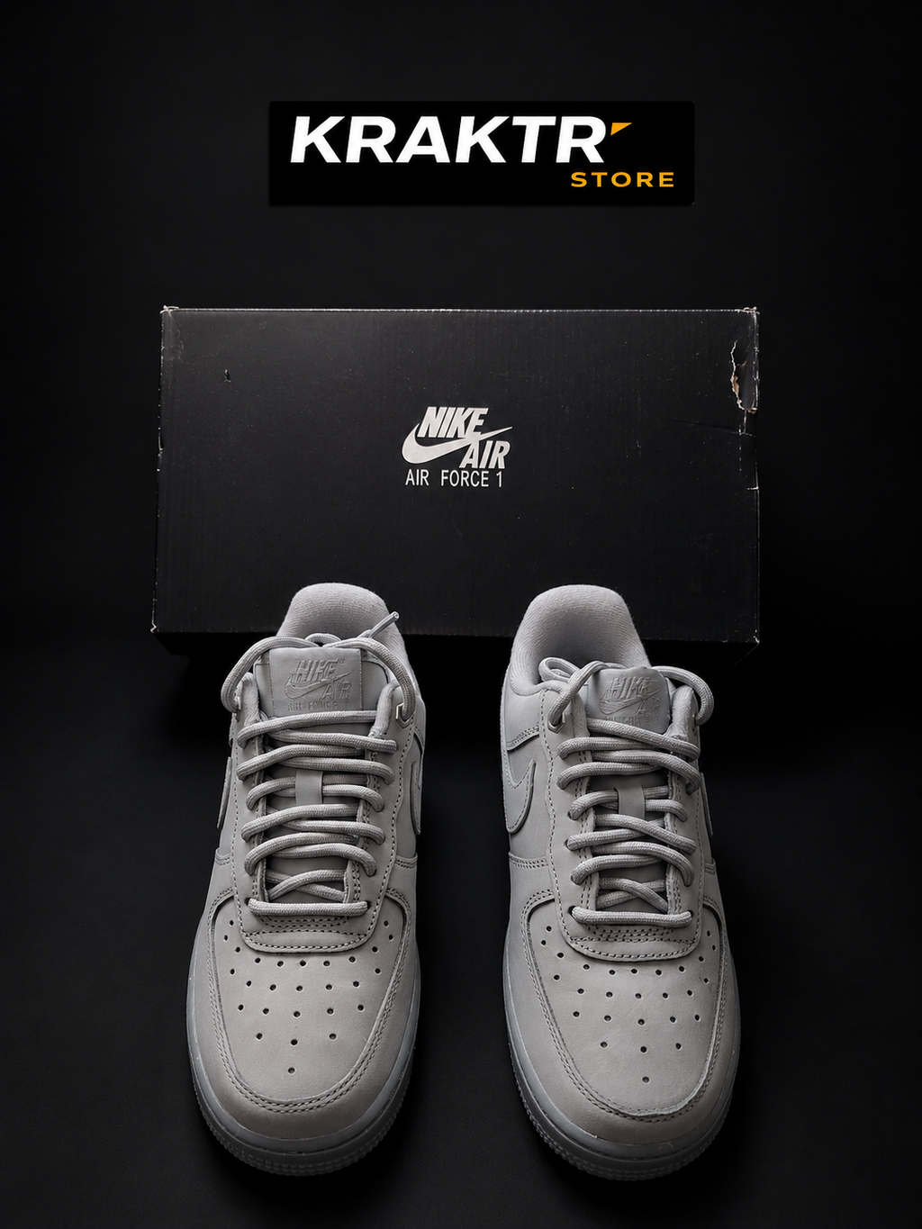 Nike Air Force 1 '07 WB Wolf Grey Taille 36.5 | KRAKTR STORE