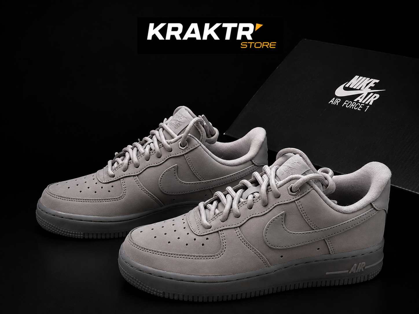 Nike Air Force 1 '07 WB Wolf Grey Taille 36.5 | KRAKTR STORE