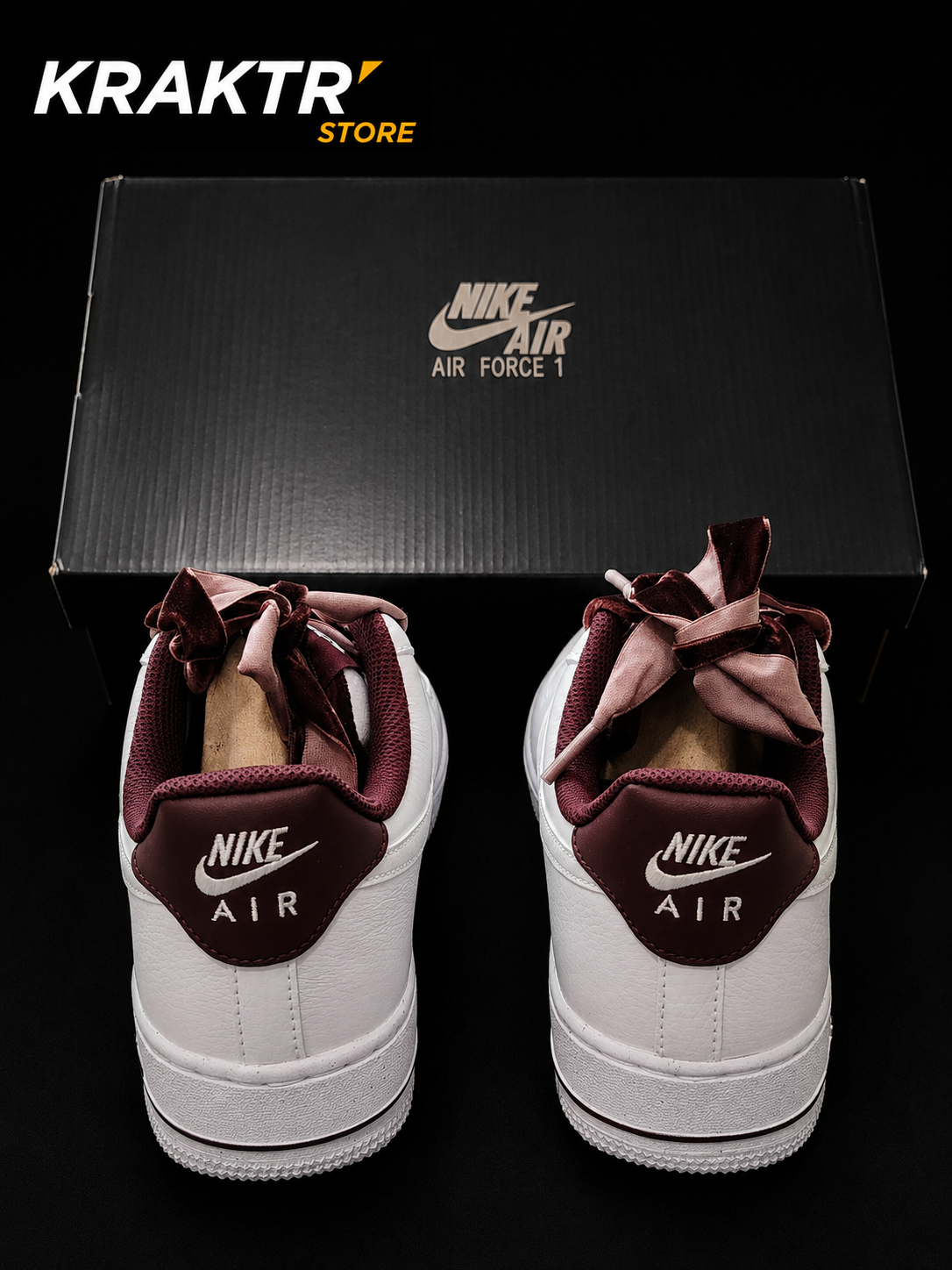 Nike Air Force 1 '07 Vintage Burgundy Crush Tailles 38 et 38.5 | KRAKTR STORE