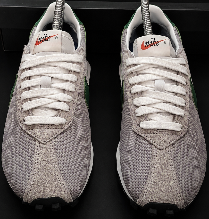Nike LD-1000 College Grey Fir vue de dessus paire complète taille 38.5