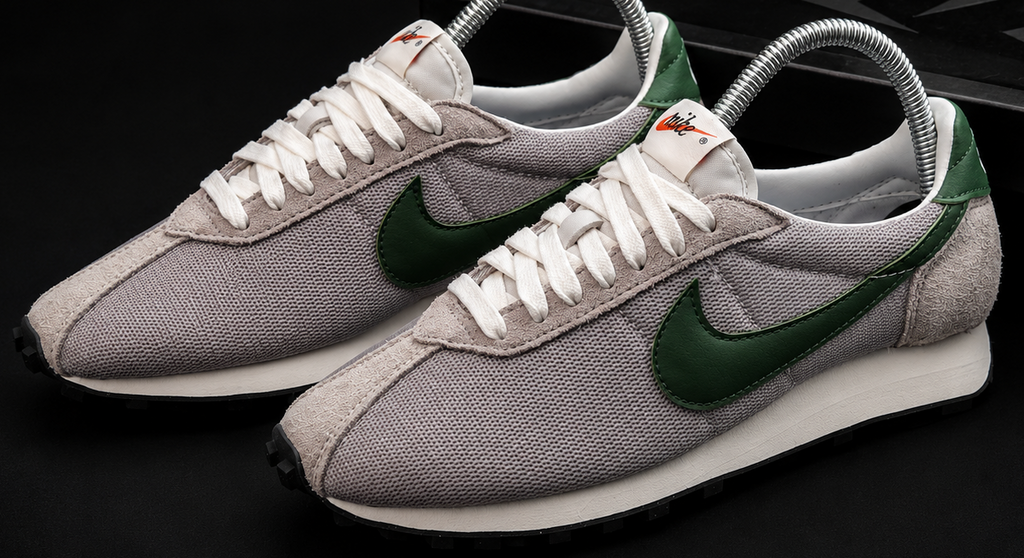 Nike LD-1000 College Grey Fir profil latéral running rétro