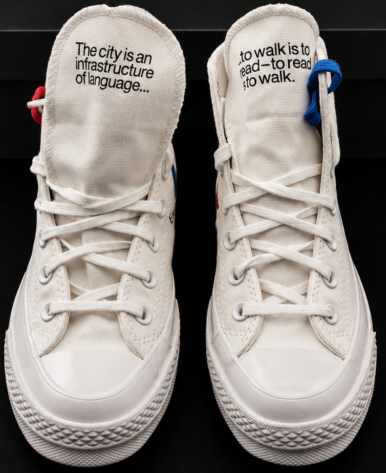 Converse Chuck 70 Hi Patta vue de dessus paire blanche multicolore