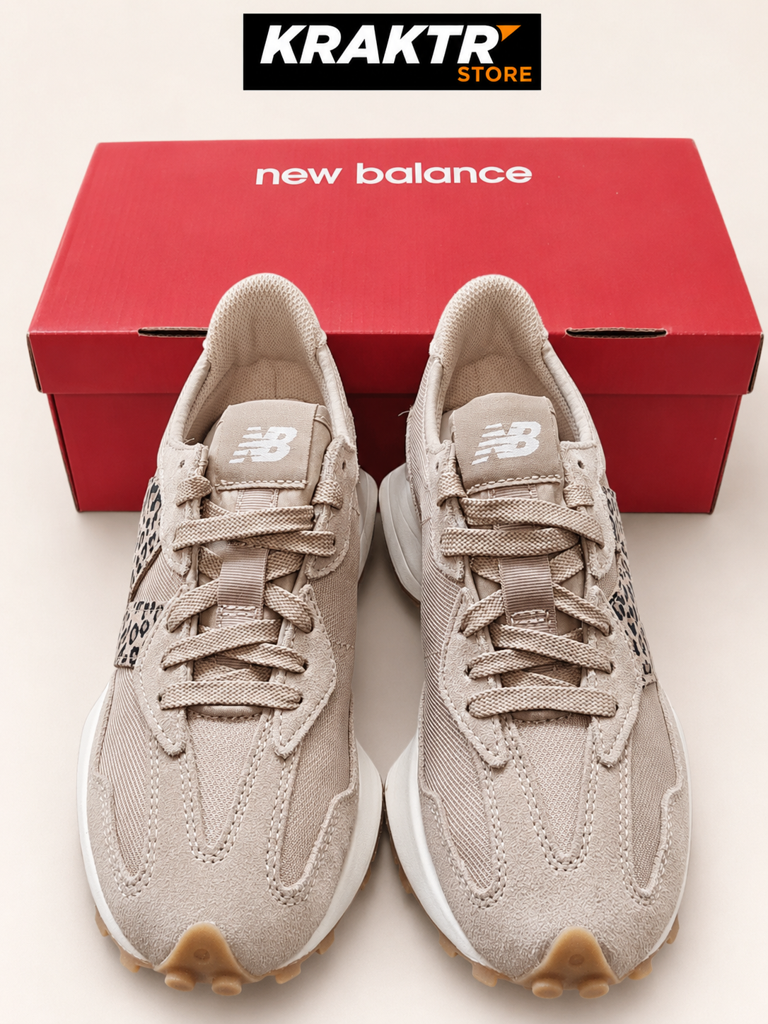 New Balance 327 Beige Leopard - Taille 38