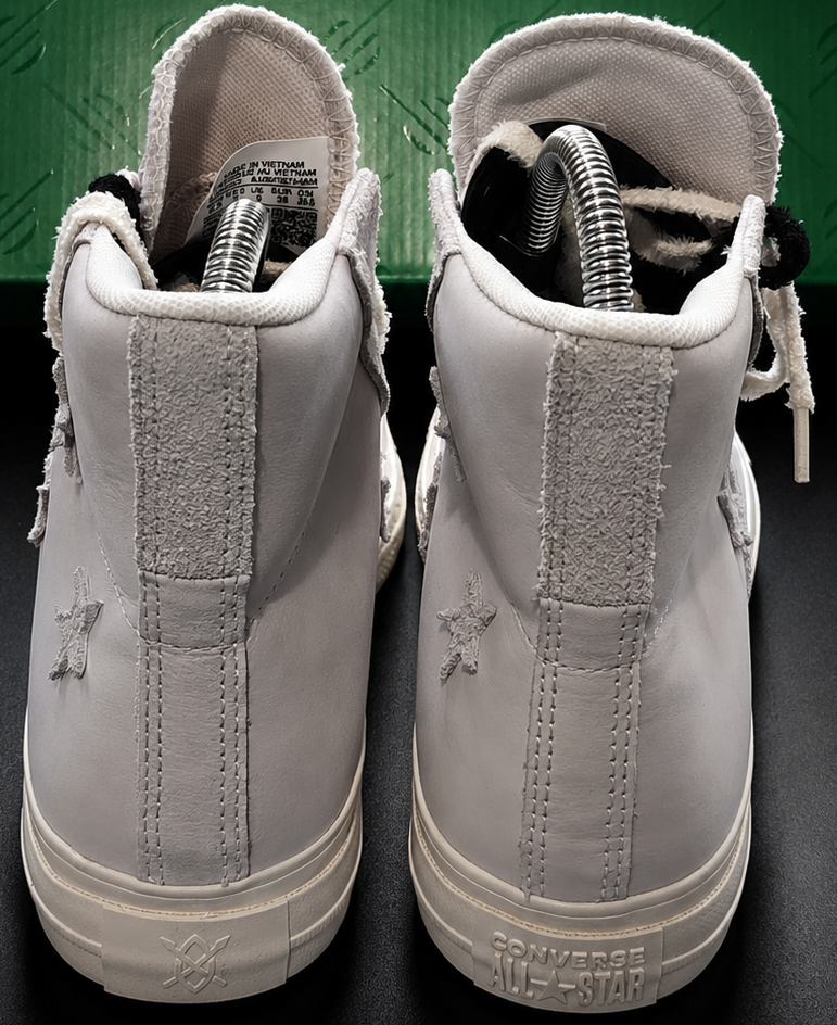 Converse x Daily Paper Star Player 76 Hi White Sand vue arrière