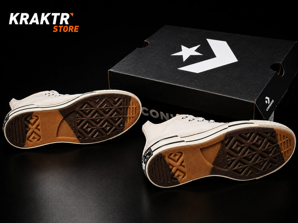 Converse Chuck 70 Plus Hi Egret Black - Taille 38