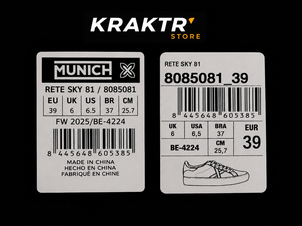 Étiquettes boîte Munich Rete Sky 81 Rose Nude référence 8085081
