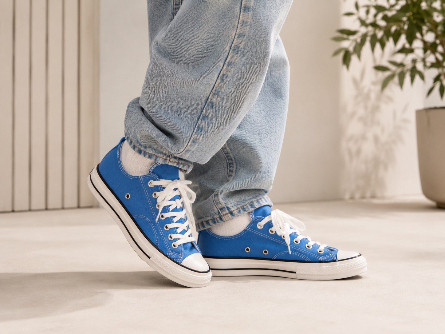Converse Chuck 70 OX portée style streetwear unisexe par homme