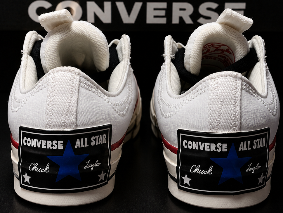 Converse Chuck 70 Puff vue arrière détail talon Converse