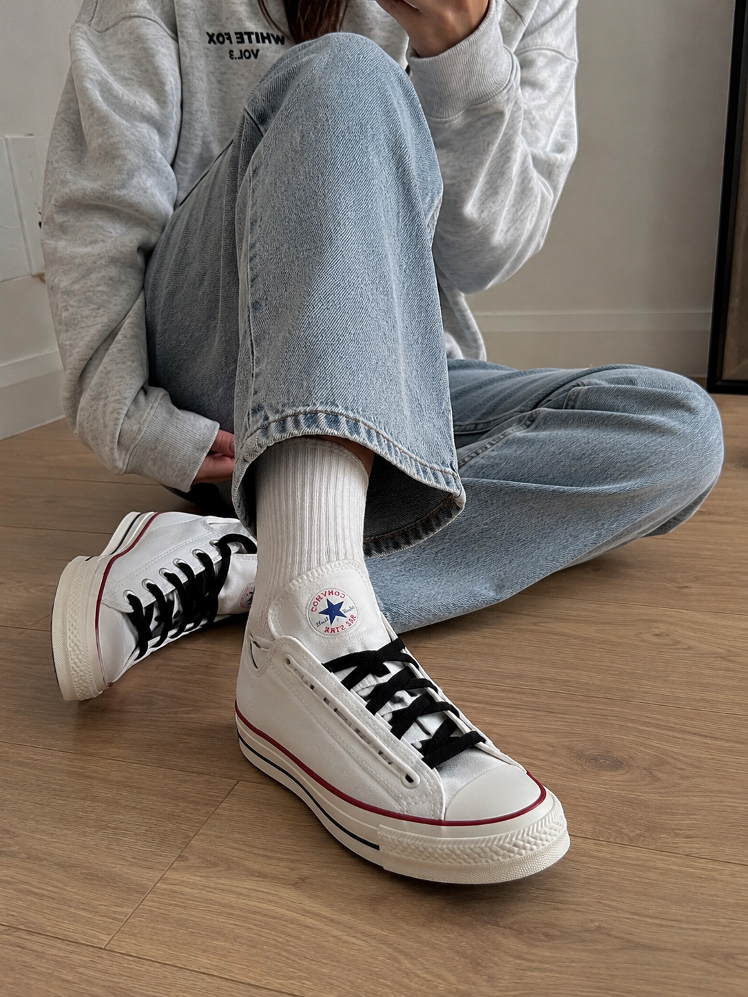 Converse Chuck 70 Puff OX semelle extérieure détail authentique femme